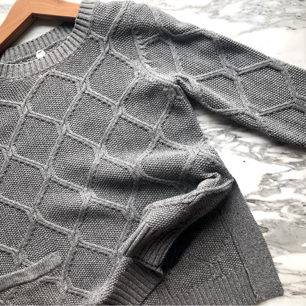 Margaret O’Leary Cable Knit Cotton Sweater